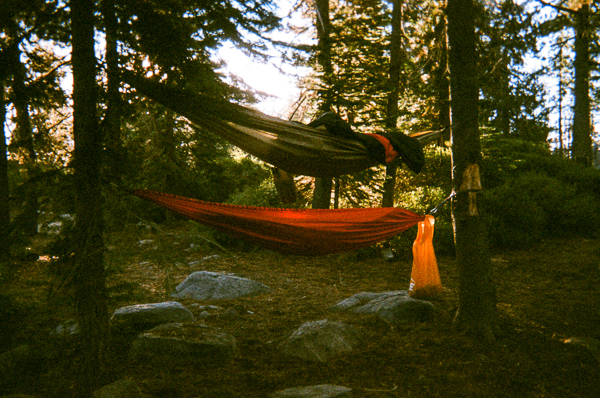 two camping hammock