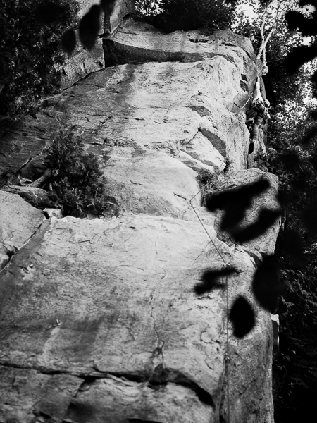 picture of people rock climbing