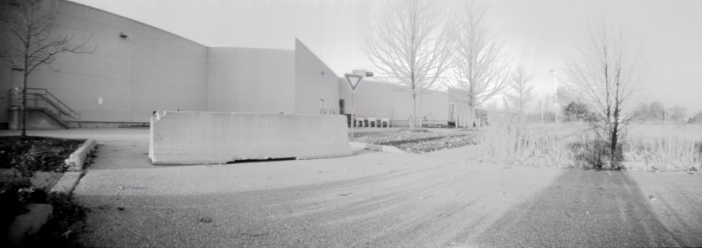 A monochrome landscape in Waterloo Ontario.