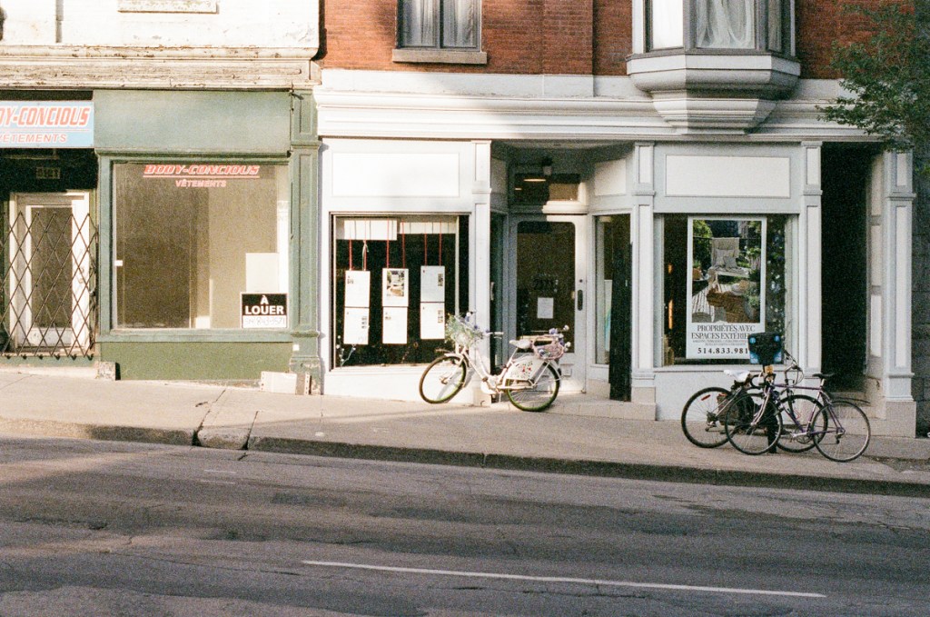 Bikes in Montreal.