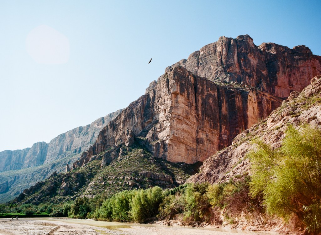 Santa Elana canyon in Big Bend National Park.