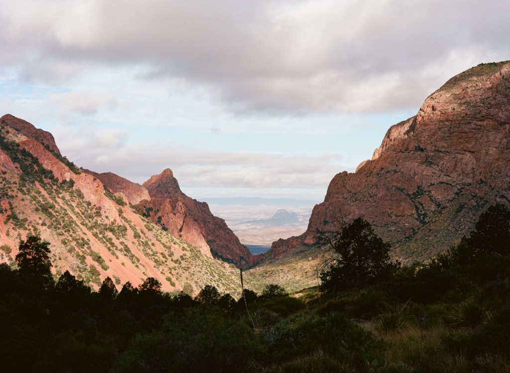 A view of the Window in Big Bend National Park.