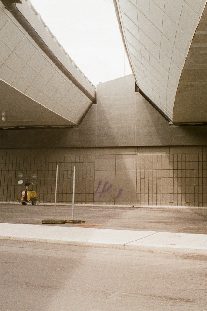 A vertical cityscape image of Montreal.