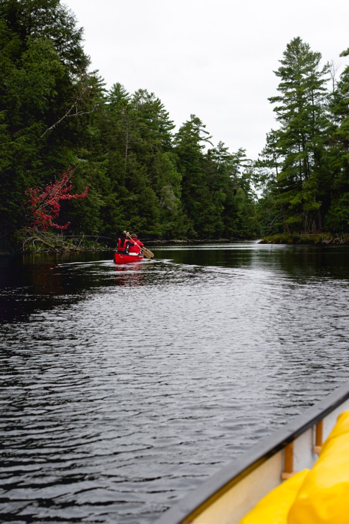 image of canoeing on a river