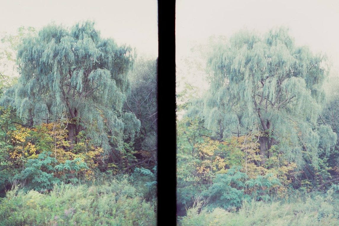 Diptych of images used to create a composite image.