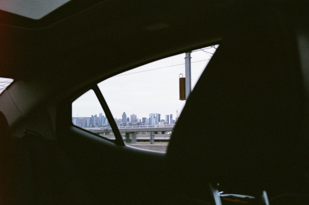 a photo of the montreal skyline