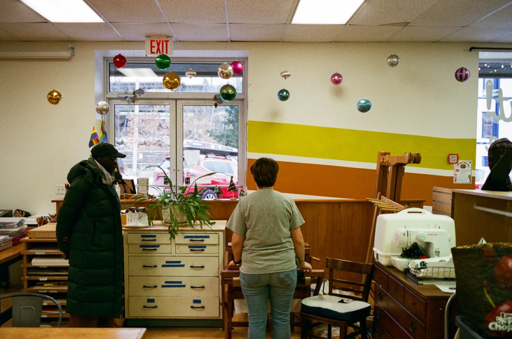 a candid interior shot of ADK art rise