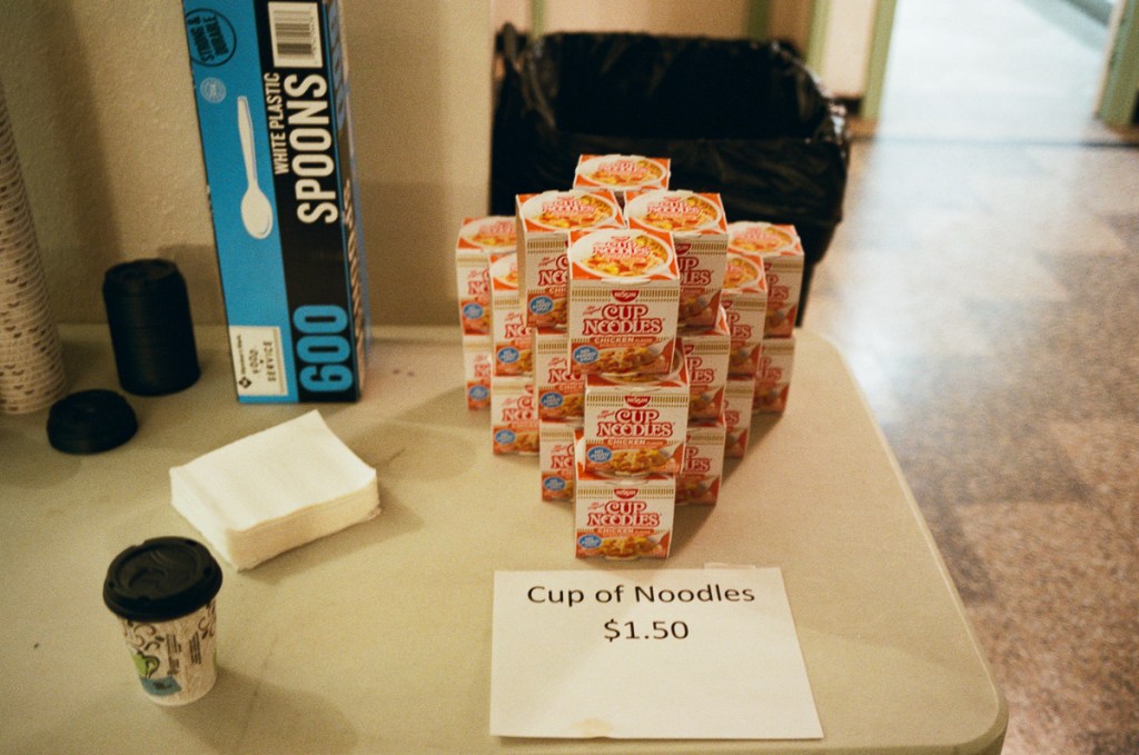 a photo of cup of noodles for sale